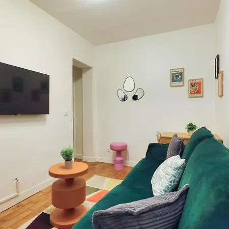 Elegant 1 Pour 4 Personnes Au Coeur De Paris, A Bastille Appartamento Parigi